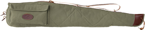 Bulldog BD384 Classic Canvas 44" Green Weather-Resistant Soft Padded Rifle Case