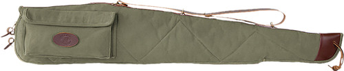 Bulldog BD386 Classic Canvas 50" Green Weather-Resistant Soft Padded Rifle Case