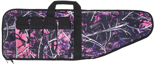 Bulldog MDG1038 Extreme Tactical 38" Muddy Girl Camo Water-Resistant Nylon Rifle Case with 4 Magazine Pouches