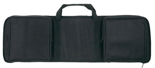 Bulldog BD47035 Extreme Discreet 35" Black Nylon Assault Rifle Case with 2.5" Padding and Backpack Straps
