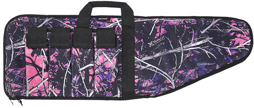 Bulldog MDG1043 Extreme Tactical Rifle Case 43" Muddy Girl Camo Nylon 4 Magazine Pouches
