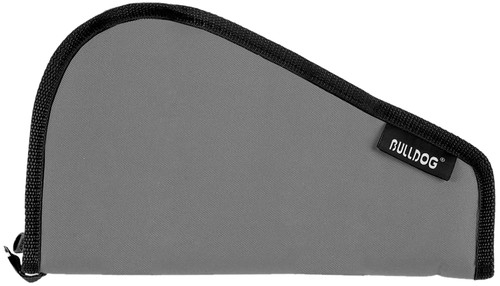Bulldog BD611 Pistol Rug Medium Black/Gray Nylon Handgun Case with Pocket