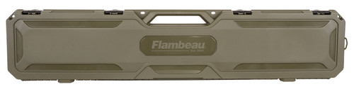 Flambeau 6464FC Safe Shot Field Rifle/Shotgun Hard Case Olive Green Polymer 50"