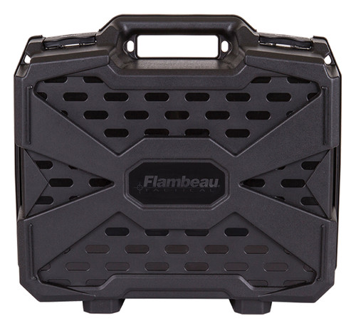 Flambeau 1511DDP Tactical Double Deep Pistol Case Black Hard Polymer