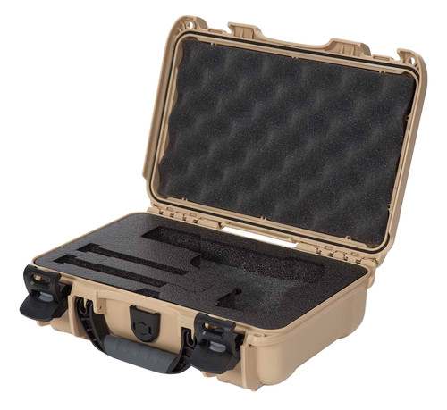Nanuk 909 Classic Gun Case Tan NK-7 Resin Waterproof with Closed-Cell Foam