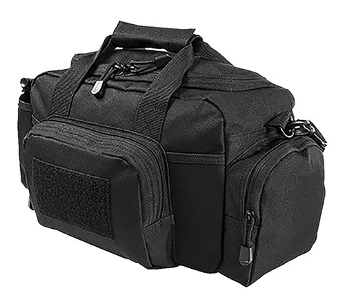NcStar VISM Small Range Bag PALs Webbing Side Pockets Carry Handles Black