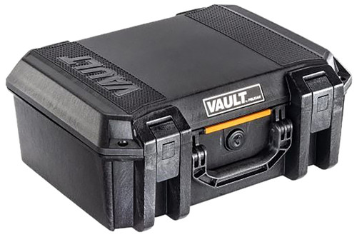 Pelican 2504430001 Vault 5-Pistol Case Black Polyethylene Foam Insert