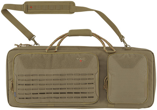 Tac Six 10830 Squad 32" Tactical Rifle Case Coyote 600D Polyester