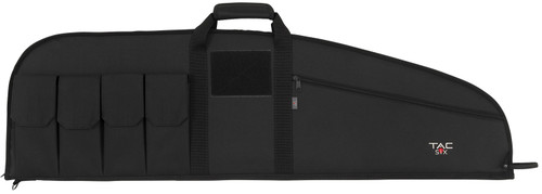 Tac Six 10652 Range Tactical Rifle Case 42 Inch Black Endura Scoped
