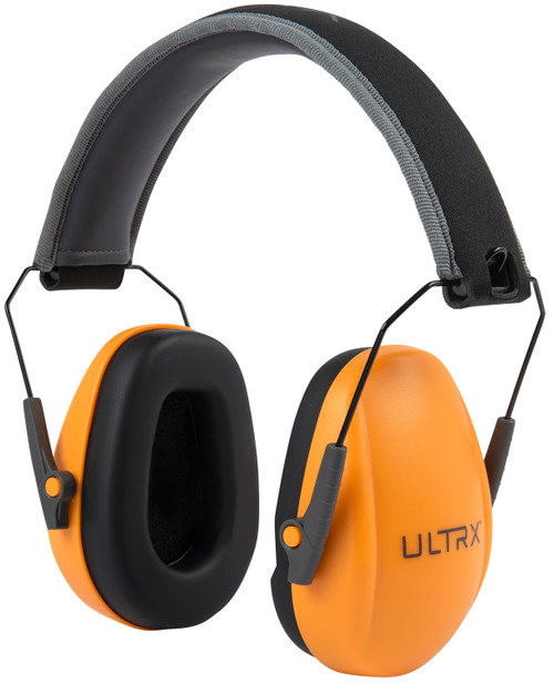 Allen ULTRX 4172 Passive Slim Profile Over-the-Head Earmuff Orange Youth