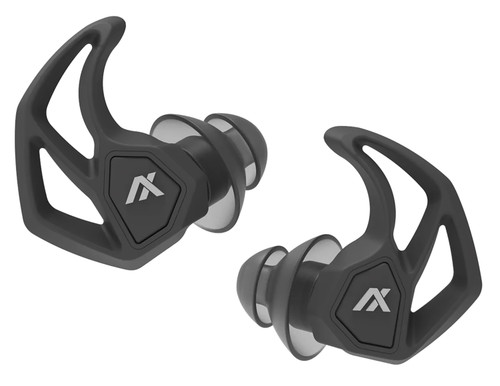 Axil X30i Silicone Earplugs 25 dB In-Ear Hearing Protection Charcoal
