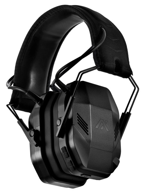 Axil MX Pro Electronic Earmuffs 30 dB Over-the-Head Hearing Protection Black