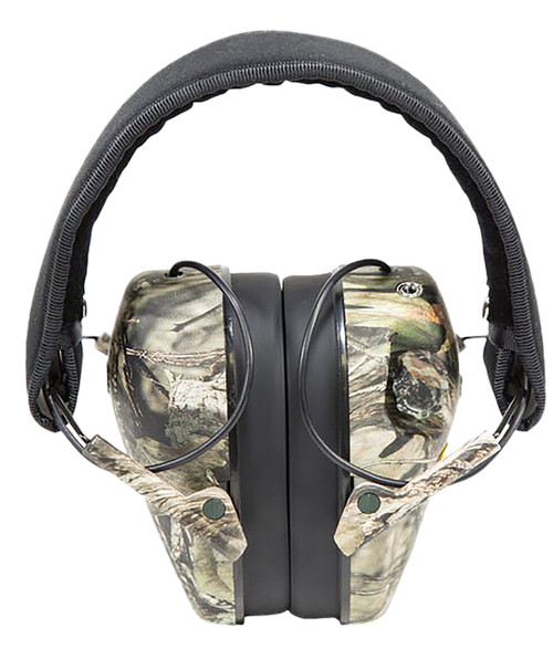 Caldwell E-Max Low-Profile Electronic Hearing Protection Muff 23 dB Mossy Oak Break-Up Adult