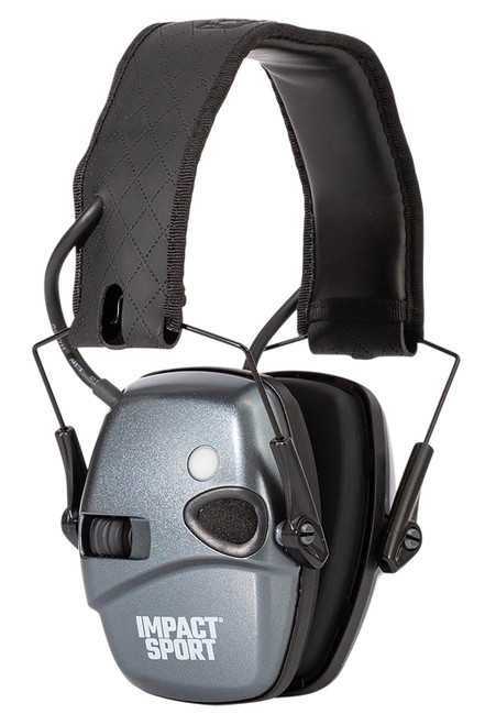 Howard Leight Impact Sport R02549 Electronic Shooting Earmuff 82dB Over the Head Flat Dark Earth Med/Lg