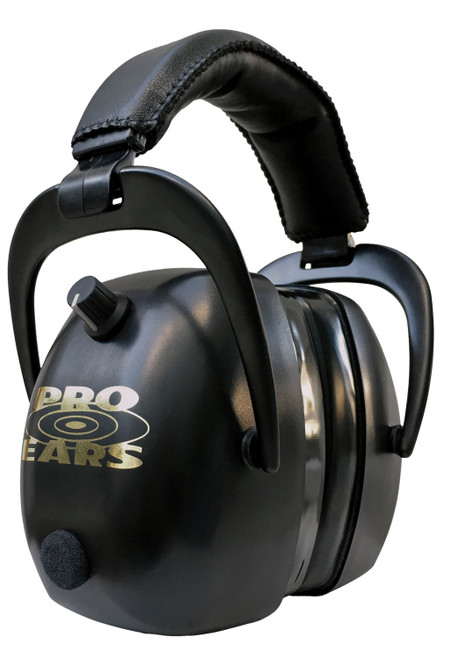 Pro Ears PEG2RMB Gold II 30 Electronic Earmuff 30dB Over-the-Head Black/Gold Adult 1 Pair