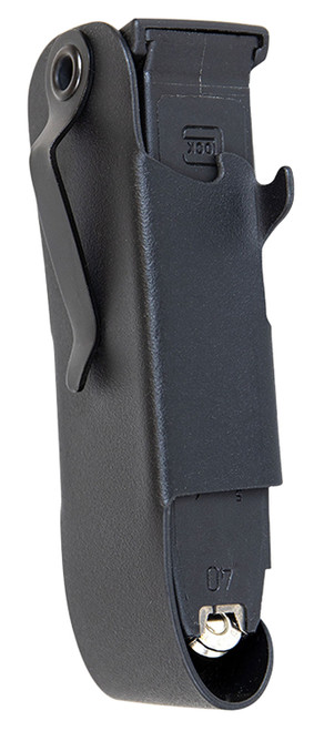1791 Gunleather Snagmag Single Magazine Holster Black Leather Belt Clip for Glock 17/22/33 Right Hand