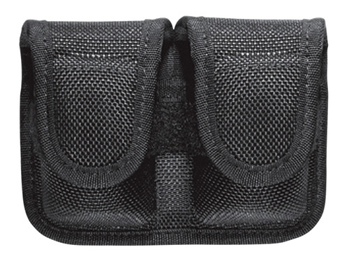 Bianchi 17400 7301 Double SpeedLoader Pouch Black AccuMold Hook & Loop .38/.357