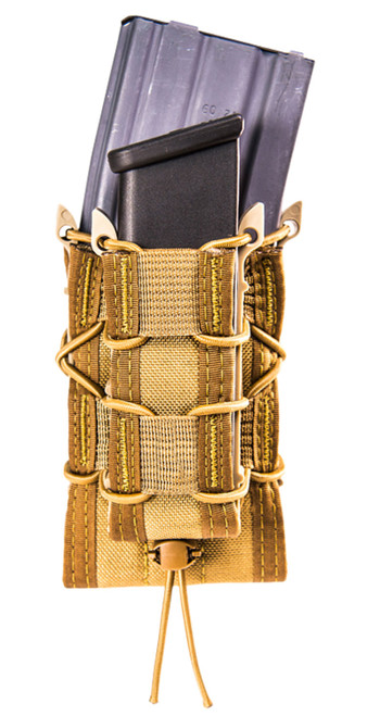 High Speed Gear 11DD00CB TACO Double Decker Mag Pouch Coyote Brown Nylon MOLLE Rifle Pistol Combo