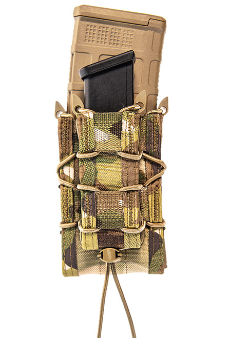 High Speed Gear TACO Double Decker Mag Pouch MultiCam Nylon MOLLE Rifle and Pistol Compatible