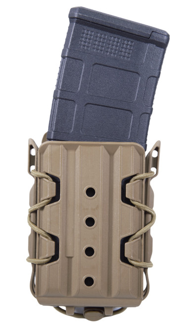High Speed Gear TACO V2 Rifle Mag Pouch Coyote Brown Polymer 2" Belt Clip MOLLE U-Mount