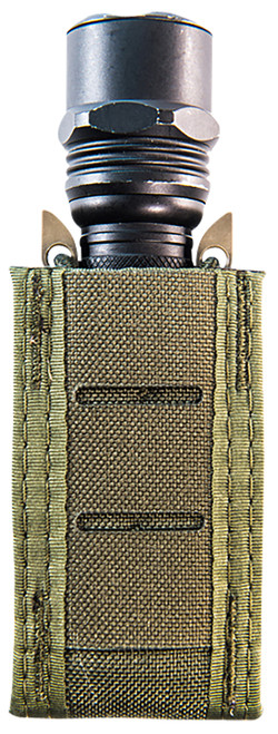 High Speed Gear 41PT00OD TACO Duty Single Pistol Mag Pouch OD Green Nylon MOLLE