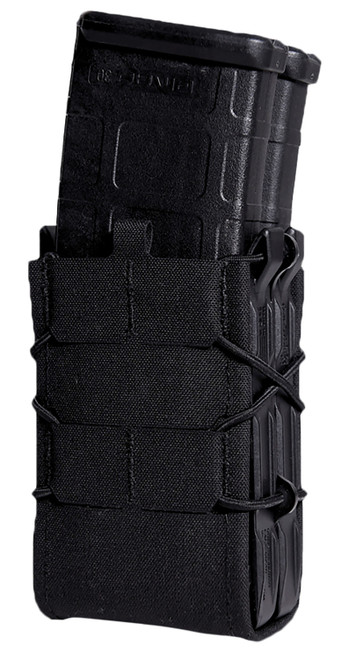High Speed Gear 242R00BK TACO X2R Gen 2 Black Nylon Laminate MOLLE Dual Rifle Mag Pouch