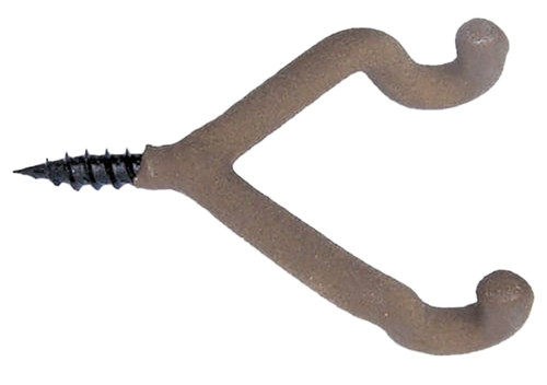 HME HMEDAH3 Dual Accessory Hook Tree Mount Rubber Coated 3-Pack