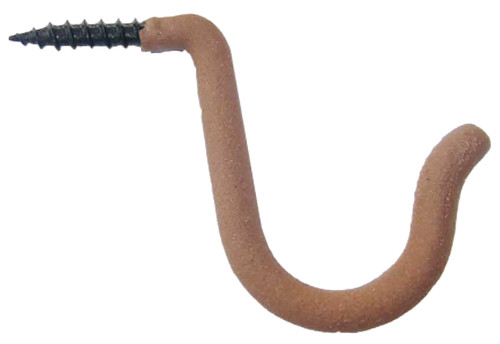 HME HMESAH6 Single Prong Tree Accessory Hook Rubber Coated 6-Pack