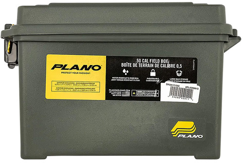 Plano 171250 Field Ammo Box OD Green Polymer 4-Box Capacity