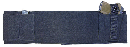 PSP BELLYBANDL Concealed Carry Belly Band Holster Black Elastic Large