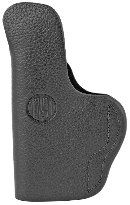 1791 Gunleather SCH IWB Size 03 Night Sky Black Leather Holster Belt Clip Ruger LC9/1911/Glock 42 Right Hand