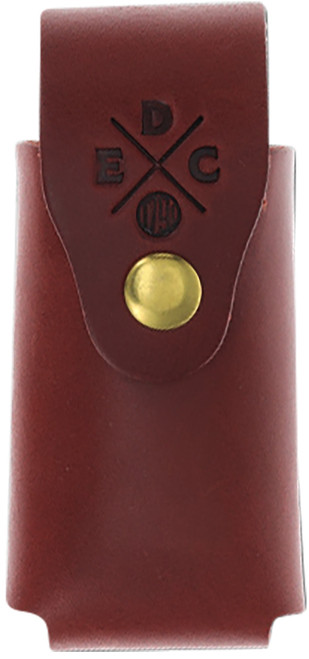 1791 Gunleather Heavy Duty Easy Slide OWB Chestnut Leather Belt Slide Ambidextrous EDC