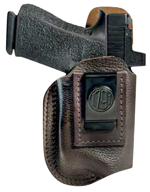 1791 Gunleather OR-LB-FCD Optic Ready Light Bearing Fair Chase IWB Size 05 Brown Leather Holster