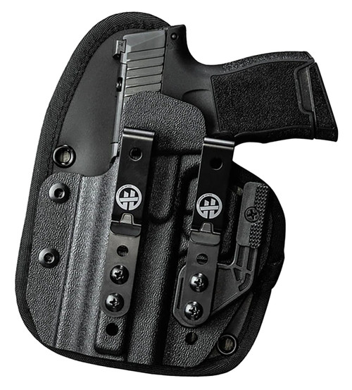 Adaptive Tactical HT01005R OMNICARRY HOFTAC IWB Holster Black Belt Clip Mount Left Hand