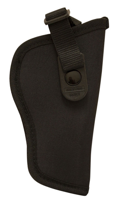 Birchwood Casey NH01 Nylon OWB Holster Size 01 Black Belt Loop Fits Revolver Ambidextrous