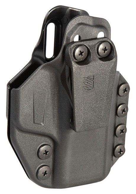 Blackhawk 416001BK Stache Base IWB Holster Kit Black Polymer Belt Clip Compatible with Glock 26 Ambidextrous