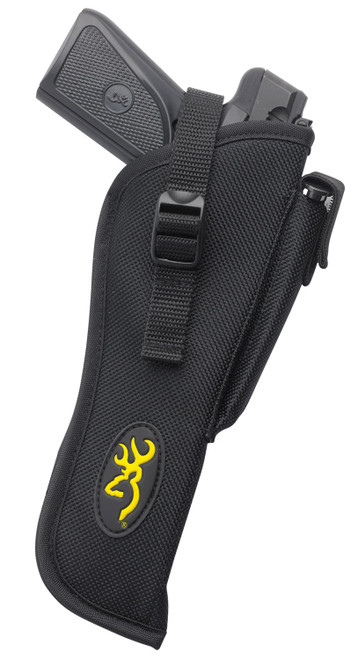 Browning Buck Mark OWB Black Nylon Holster with Belt Loop Fits Browning Buck Mark Pistols Right Hand