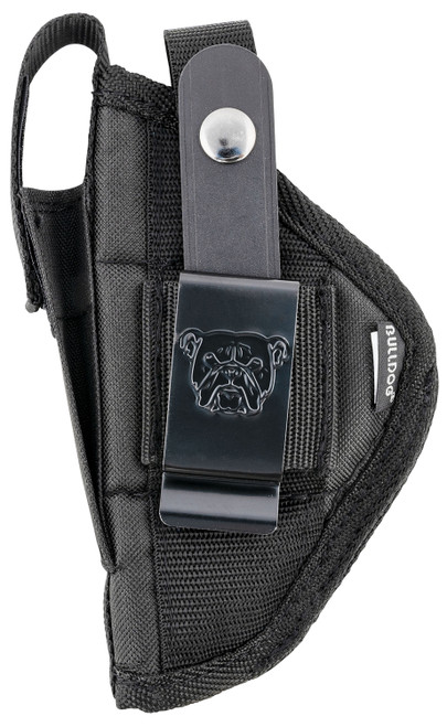 Bulldog FSN3 Extreme OWB Holster Black Nylon Belt Loop/Clip for Compact Autos 2.50-3.75" Barrel Ambidextrous