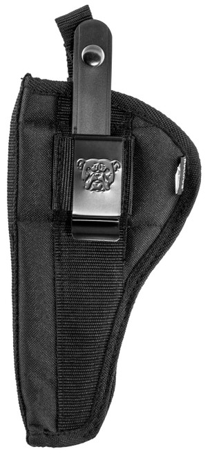 Bulldog FSN23 Extreme OWB Black Nylon Holster Belt Loop/Clip Fits Ruger RedHawk 5-6" Barrel Ambidextrous