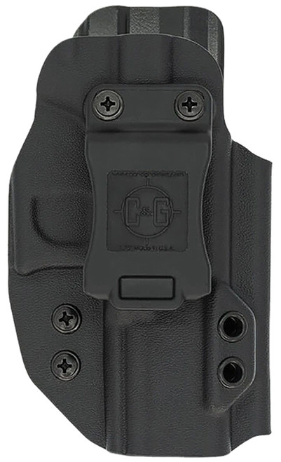 C&G Holsters 0526100 Covert IWB Black Kydex Belt Clip Fits S&W Shield 9/40