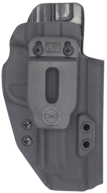 C&G Holsters 0568100 Covert IWB Black Kydex Belt Clip Fits S&W M&P 9/40 4.25" Right Hand