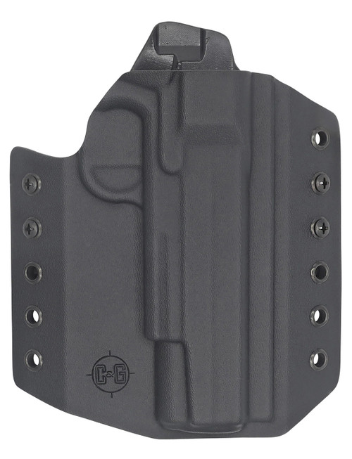 C&G Holsters Covert OWB Kydex Holster for 1911 Government 5 Inch Black