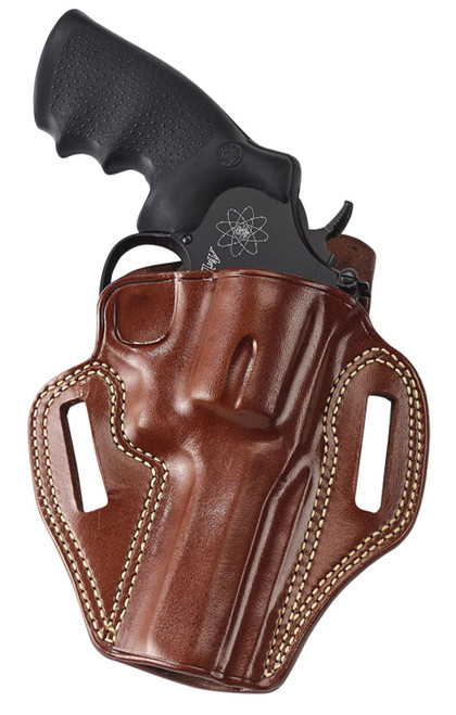 Galco CM266 Combat Master OWB Tan Leather Belt Slide Holster Fits 1911 Right Hand