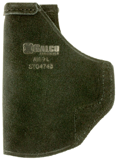 Galco STO474B Stow-N-Go IWB Holster Black Leather Belt Clip for S&W M&P Compact / M&P 2.0 Subcompact / Savage Stance RH