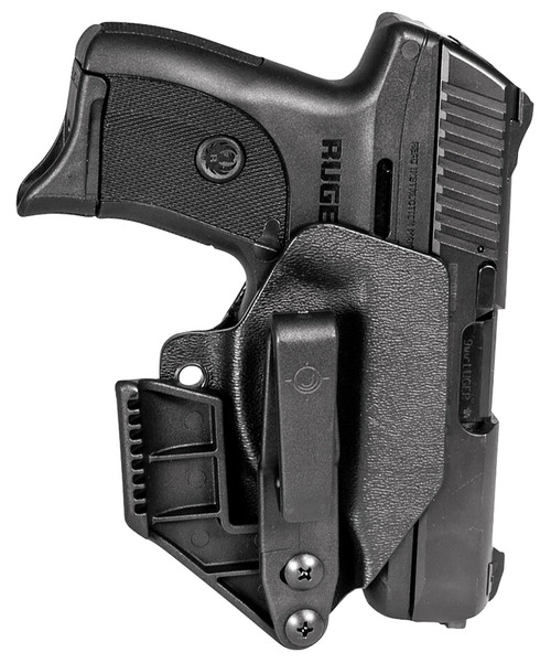Mission First Tactical H2RUEC9AIWBM Minimalist IWB Black Polymer Holster Fits Ruger EC9/EC9s/LC9/LC9s Ambidextrous