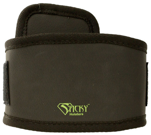 Sticky Holsters AnkleBiter Ankle Holster Wrap System Black/Green Latex Free Rubber Modular Concealment
