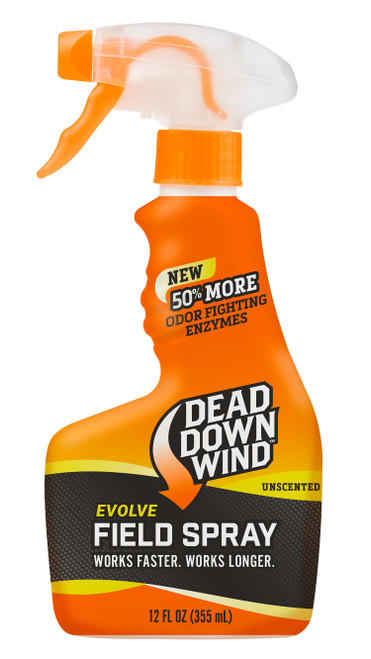 Dead Down Wind 131218 Evolve Field Spray Odor Eliminator Unscented 12 oz Trigger Spray