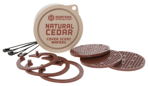 Hunters Specialties HS-01023 Natural Cedar Cover Scent Wafers