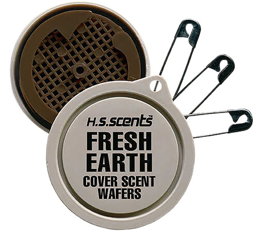 Hunters Specialties 01021 Fresh Earth Cover Scent Wafers 9-Pack with Hangers