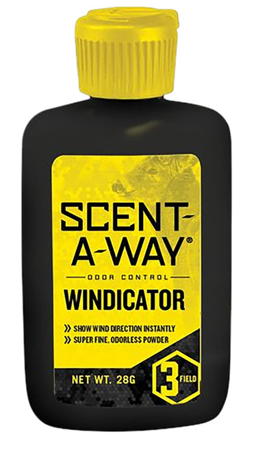 Scent-A-Way 00791 Max Windicator Odorless Wind Indicator Powder 0.98 oz Squeeze Bottle